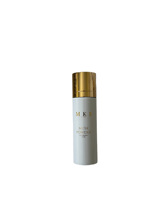 Musck powder all over body spray